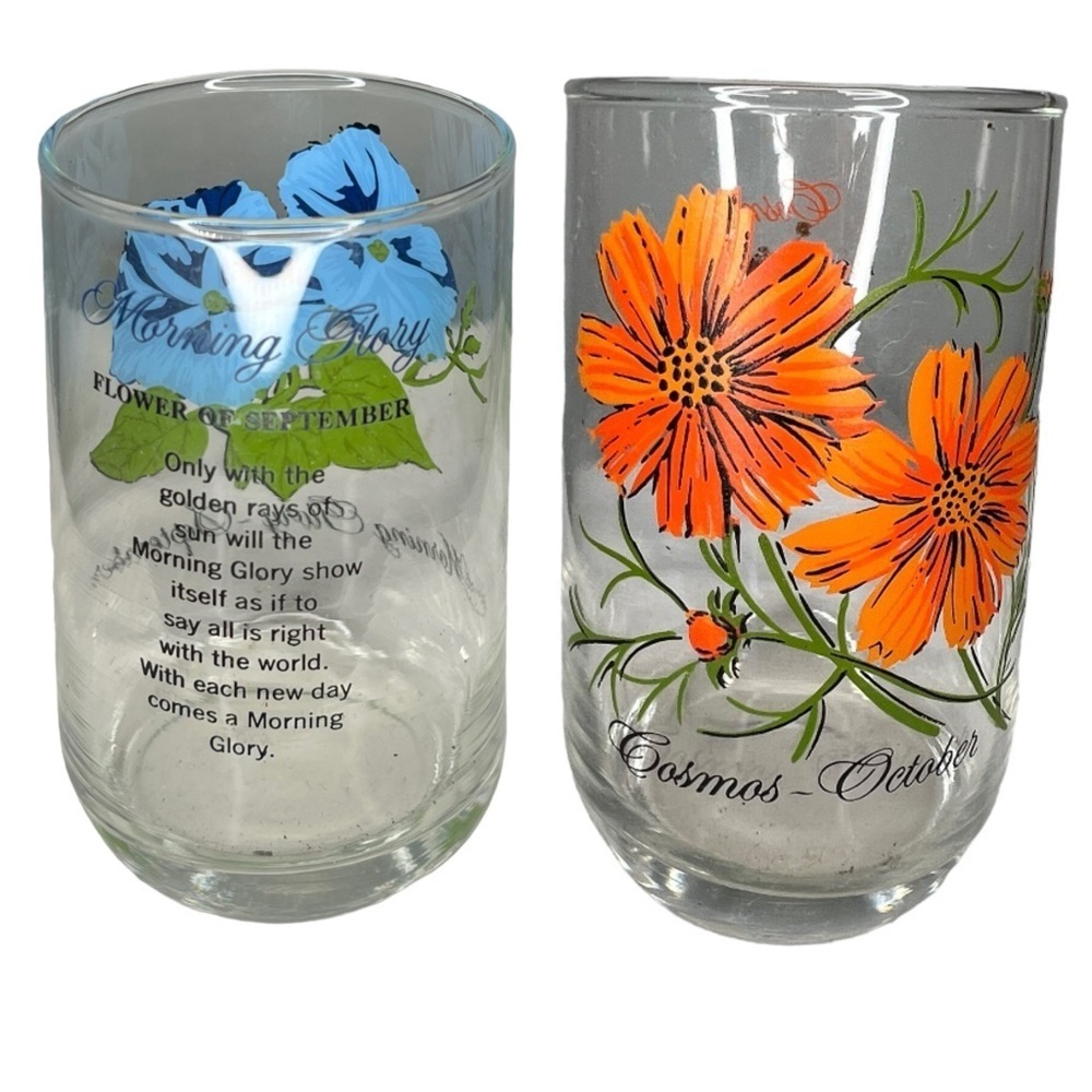Vintage September & October Glasses